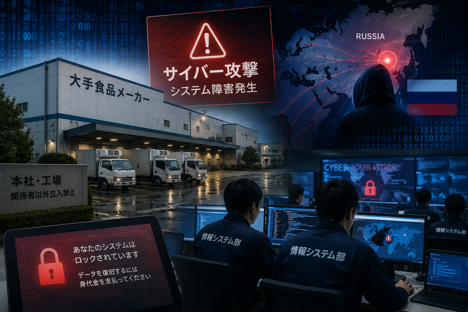 Empresa japonesa do setor alimentício sofre ataque cibernético e grupo hacker reivindica invasão