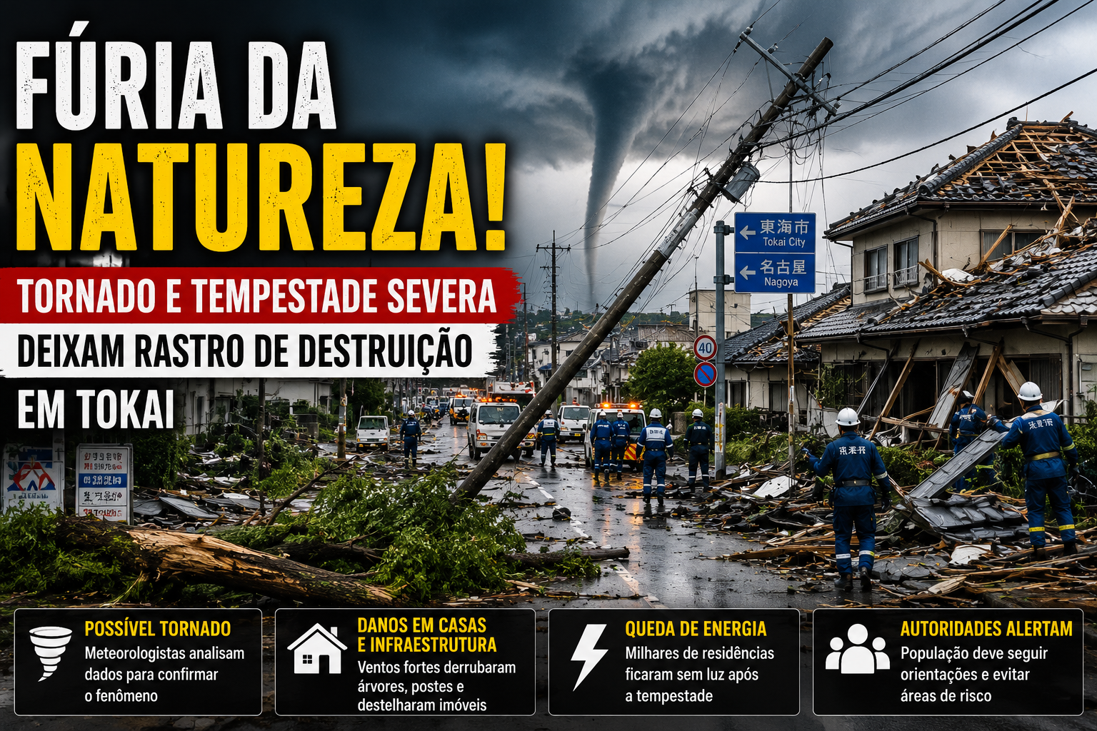 Fúria da natureza