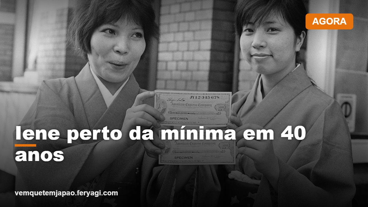 Iene perto da mínima em 40 anos: Japão e EUA intervêm no câmbio e moeda recupera fôlego