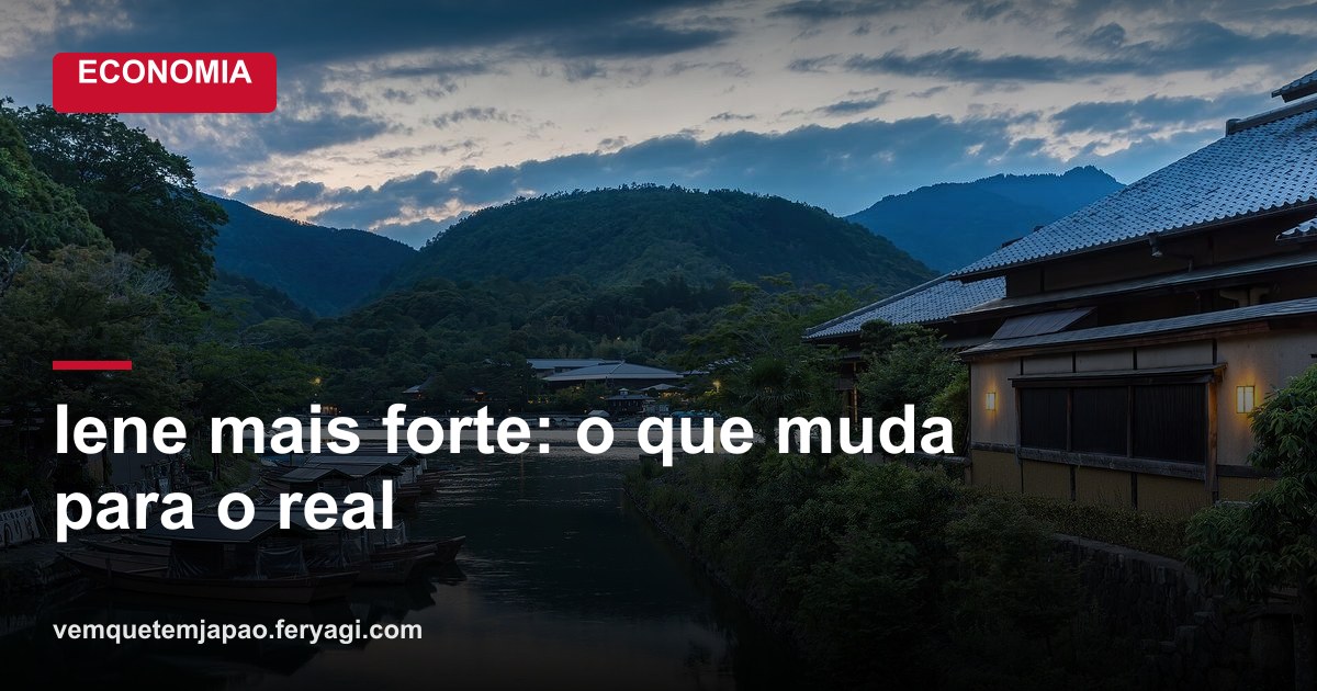 Iene se fortalece frente ao dólar em setembro; veja como fica a conversão para o real
