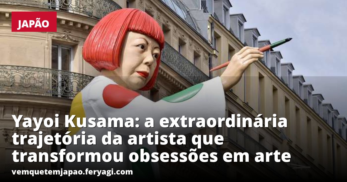 Yayoi Kusama: a extraordinária trajetória da artista que transformou obsessões em arte